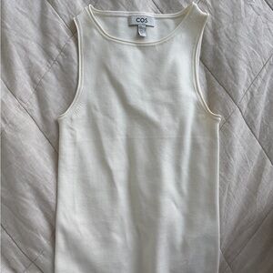 COS Off-White Knit Top